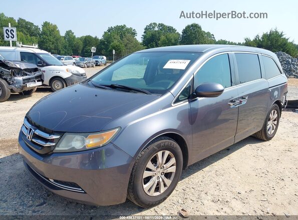 5FNRL5H33GB018286 2016 HONDA ODYSSEY Gray Front left