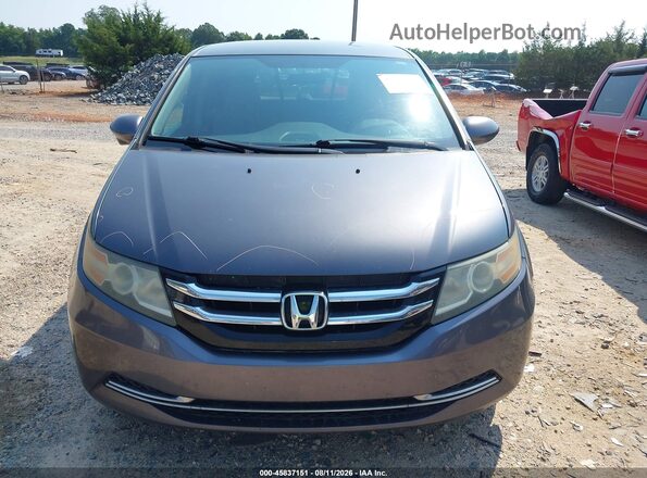 5FNRL5H33GB018286 2016 HONDA ODYSSEY Gray Rear interior view