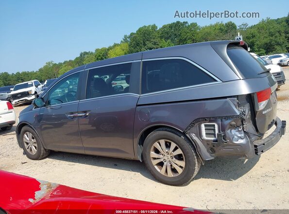 5FNRL5H33GB018286 2016 HONDA ODYSSEY Gray 