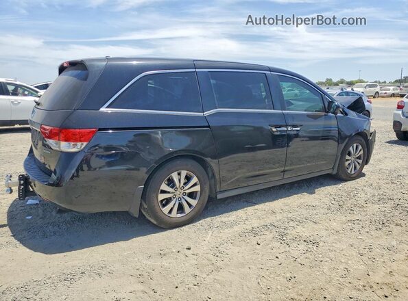 5FNRL5H33GB097037 2016 HONDA ODYSSEY Черный Задняя правая четверть