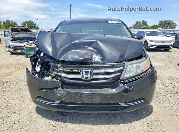 5FNRL5H33GB097037 2016 HONDA ODYSSEY Черный Вид спереди