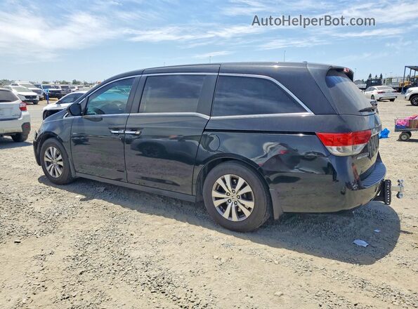 5FNRL5H33GB097037 2016 HONDA ODYSSEY Черный Задняя левая четверть