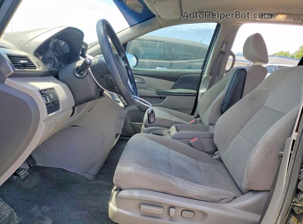 5FNRL5H33GB097037 2016 HONDA ODYSSEY Черный Вид салона спереди