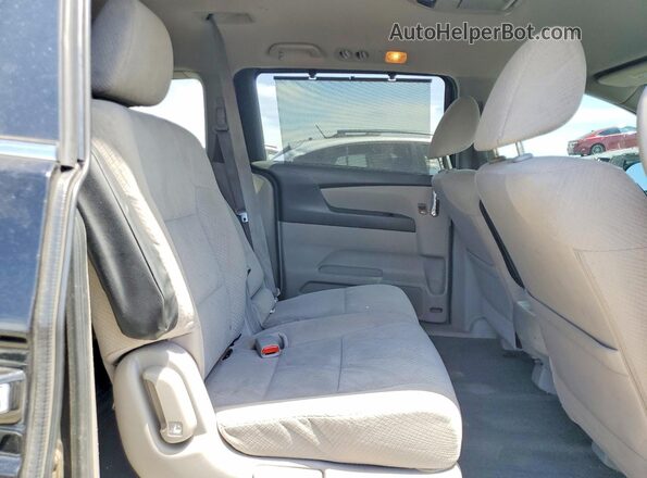 5FNRL5H33GB097037 2016 HONDA ODYSSEY Черный Вид задней части салона