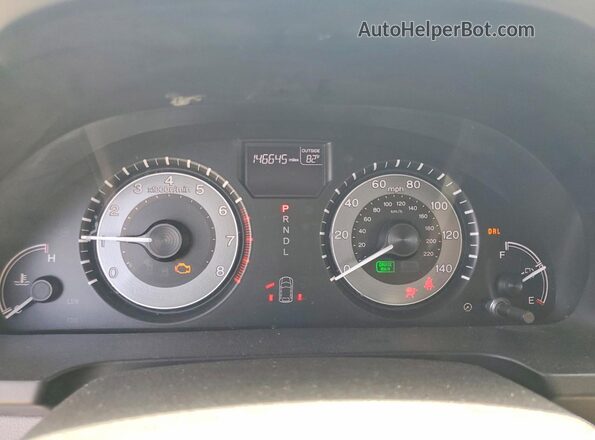 5FNRL5H33GB097037 2016 HONDA ODYSSEY Черный Вид щитка приборов