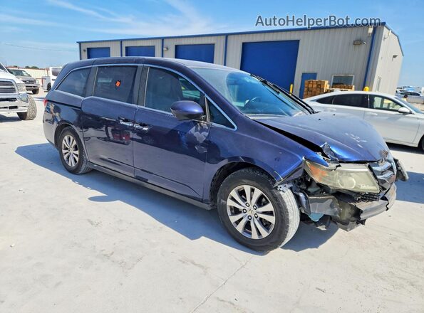 5FNRL5H34GB080389 2016 HONDA ODYSSEY Blue წინა მარჯვენა