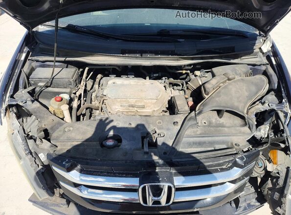 5FNRL5H34GB080389 2016 HONDA ODYSSEY Blue ძრავის განყოფილების ხედი