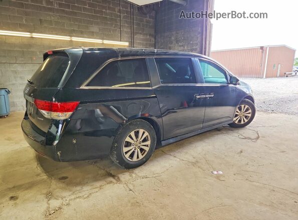 5FNRL5H34GB139618 2016 HONDA ODYSSEY Черный Задняя правая четверть