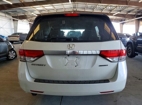 5FNRL5H34HB023997 2017 HONDA ODYSSEY White Հետևի տեսք