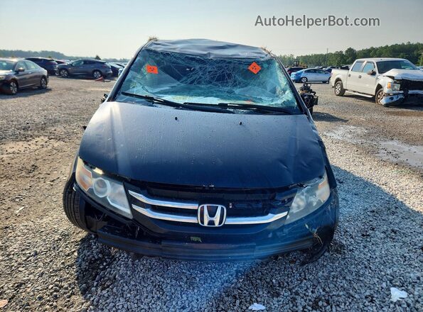 5FNRL5H34HB025815 2017 HONDA ODYSSEY Black Widok z przodu