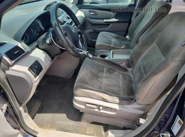 5FNRL5H35GB011193 2016 HONDA ODYSSEY Blue Вид салону спереду