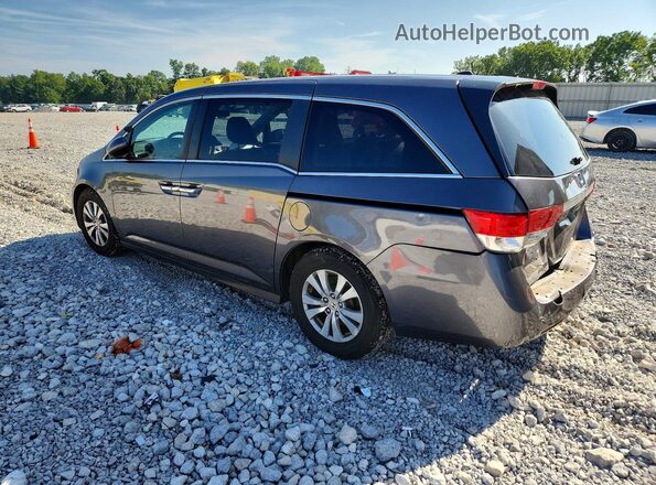 5FNRL5H35HB020879 2017 HONDA ODYSSEY Silver Tył lewy