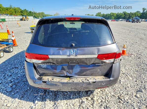 5FNRL5H35HB020879 2017 HONDA ODYSSEY Silver Widok z tyłu