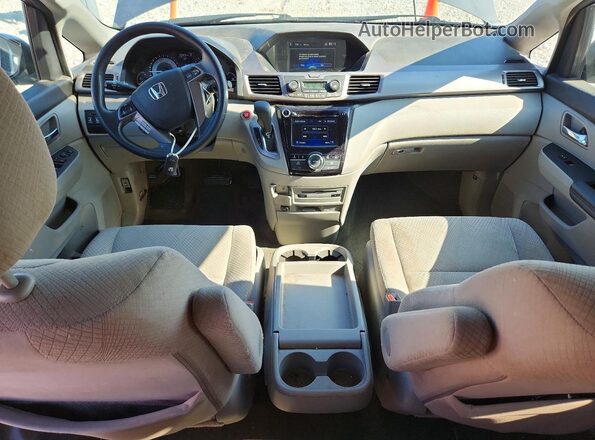 5FNRL5H35HB020879 2017 HONDA ODYSSEY Silver Widok deski rozdzielczej