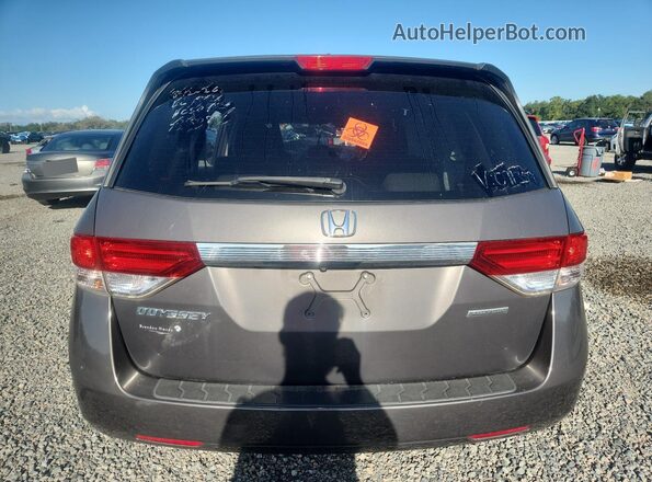 5FNRL5H36GB091359 2016 HONDA ODYSSEY Серый Вид сзади
