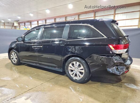 5FNRL5H36HB025119 2017 HONDA ODYSSEY Black Rear right