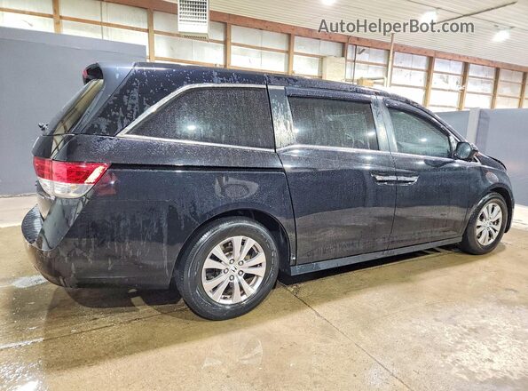 5FNRL5H36HB025119 2017 HONDA ODYSSEY Black Front view
