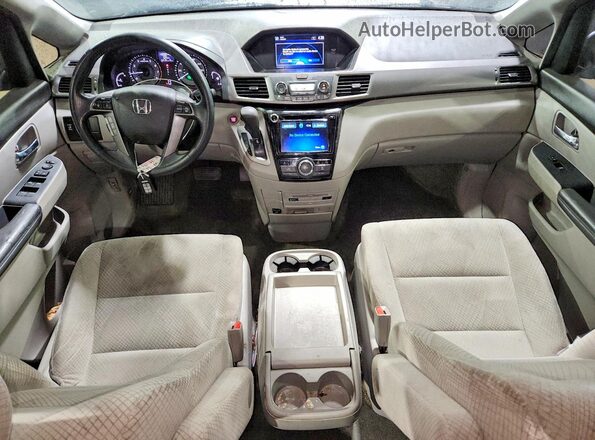 5FNRL5H36HB025119 2017 HONDA ODYSSEY Black 360 interior view