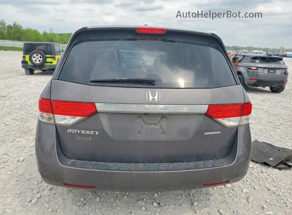 5FNRL5H37GB072139 2016 HONDA ODYSSEY Gray Հետևի տեսք