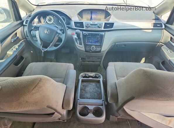 5FNRL5H37GB105835 2016 HONDA ODYSSEY Silver Առջևի վահանակի տեսք