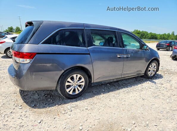 5FNRL5H37GB126524 2016 HONDA ODYSSEY Gray Trasero derecho