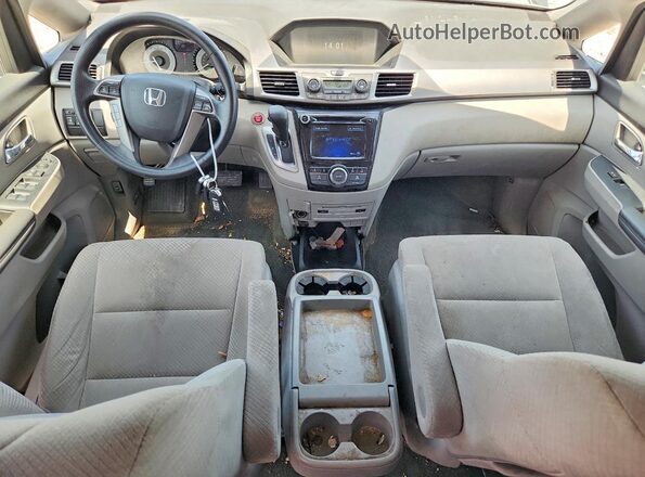5FNRL5H37GB126524 2016 HONDA ODYSSEY Gray Vista del salpicadero
