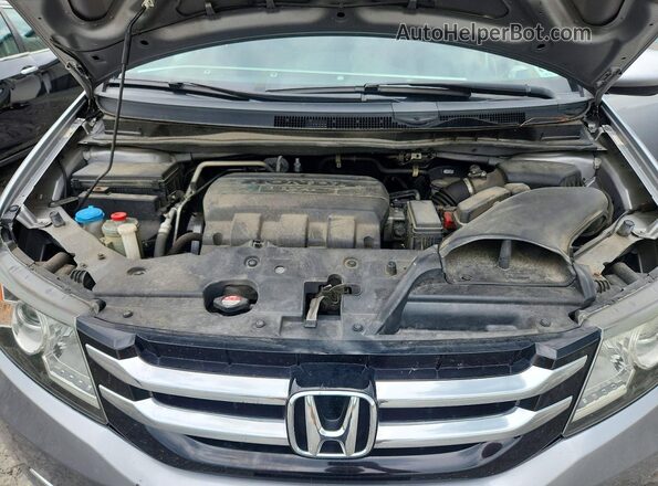 5FNRL5H37HB007678 2017 HONDA ODYSSEY Серебряный Вид подкапотного пространства