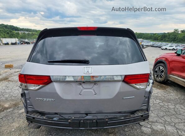 5FNRL5H37HB007678 2017 HONDA ODYSSEY Серебряный Вид сзади