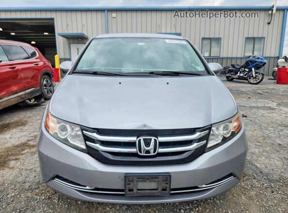 5FNRL5H37HB007678 2017 HONDA ODYSSEY Серебряный Вид спереди