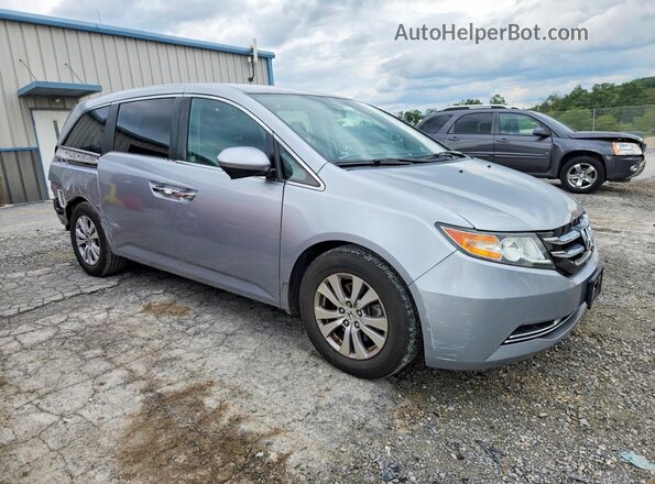 5FNRL5H37HB007678 2017 HONDA ODYSSEY Серебряный Передняя правая четверть