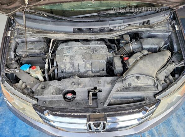 5FNRL5H37HB016610 2017 HONDA ODYSSEY Silver Սալոնի հետևի տեսք