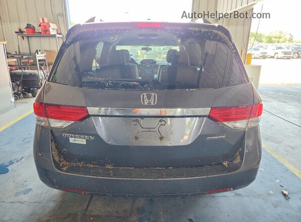 5FNRL5H37HB016610 2017 HONDA ODYSSEY Silver Հետևի տեսք
