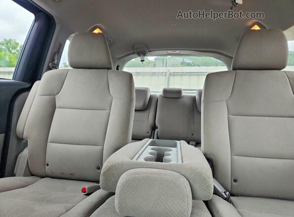 5FNRL5H38GB013567 2016 HONDA ODYSSEY Gray უკანა სავარძლების ხედი