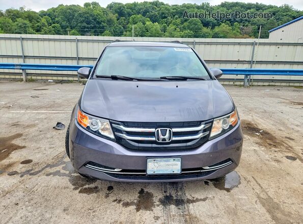 5FNRL5H38GB013567 2016 HONDA ODYSSEY Gray წინა ხედი