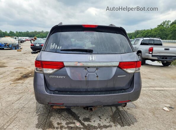 5FNRL5H38GB013567 2016 HONDA ODYSSEY Gray უკანა ხედი