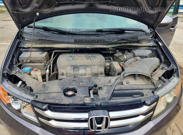 5FNRL5H38GB013567 2016 HONDA ODYSSEY Gray ძრავის განყოფილების ხედი