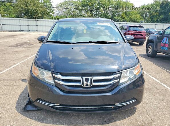 5FNRL5H38GB036895 2016 HONDA ODYSSEY Black Դիմացի տեսք