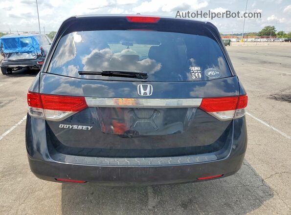 5FNRL5H38GB036895 2016 HONDA ODYSSEY Black Հետևի տեսք