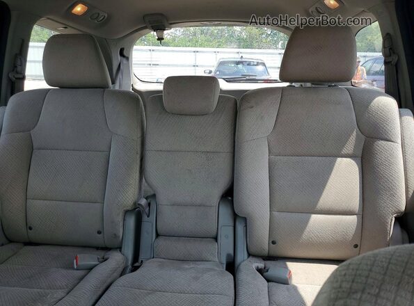 5FNRL5H38GB036895 2016 HONDA ODYSSEY Black Հետևի նստատեղերի տեսք