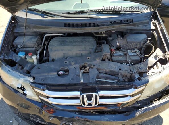 5FNRL5H38GB064857 2016 HONDA ODYSSEY Black Engine compartment view