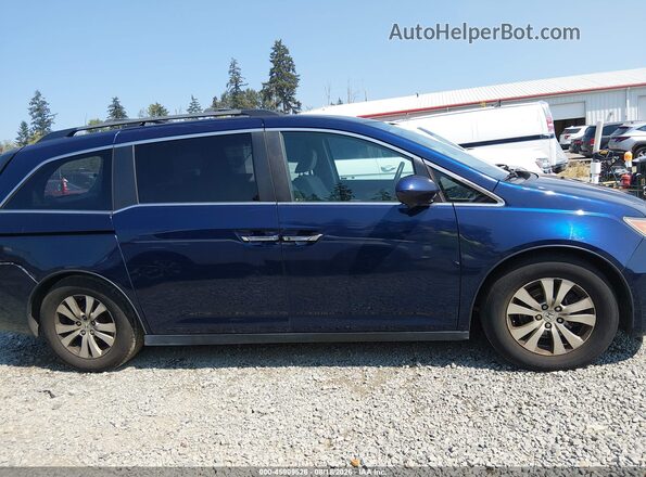 5FNRL5H39GB131773 2016 HONDA ODYSSEY Синий Панорамный вид салона 360°