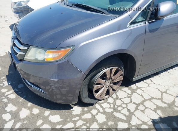 5FNRL5H39GB141820 2016 HONDA ODYSSEY Gray Вид спереду