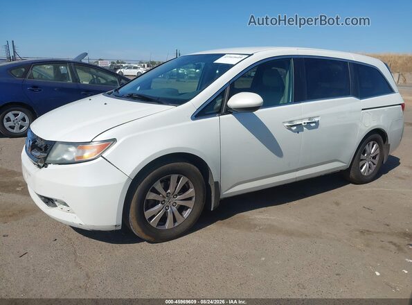 5FNRL5H39GB165048 2016 HONDA ODYSSEY Белый Вид спереди