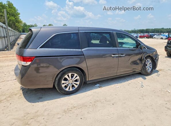 5FNRL5H39HB000411 2017 HONDA ODYSSEY Gray უკანა მარჯვენა