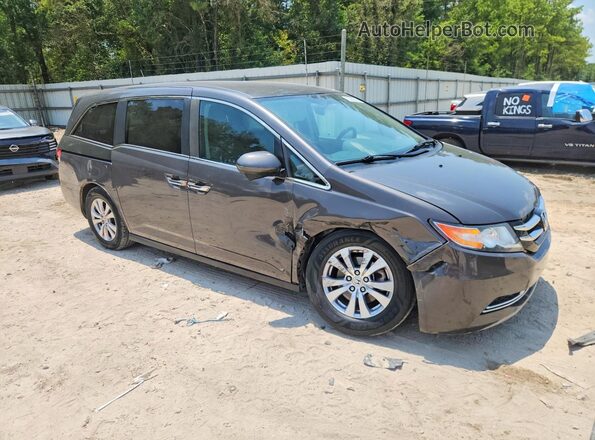 5FNRL5H39HB000411 2017 HONDA ODYSSEY Gray წინა მარჯვენა