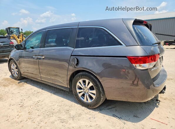 5FNRL5H39HB000411 2017 HONDA ODYSSEY Gray უკანა მარცხენა