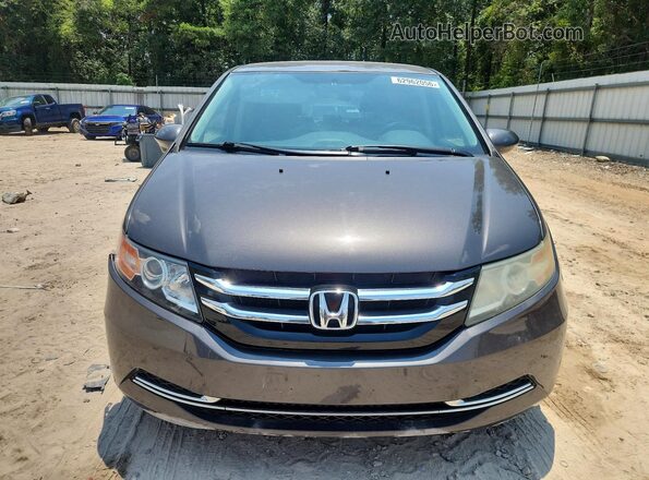 5FNRL5H39HB000411 2017 HONDA ODYSSEY Gray წინა ხედი