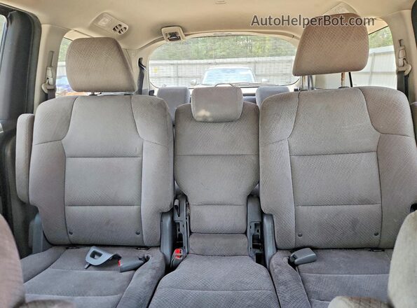 5FNRL5H39HB000411 2017 HONDA ODYSSEY Gray უკანა სავარძლების ხედი