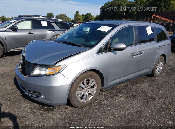 5FNRL5H39HB006130 2017 HONDA ODYSSEY Silver Front left