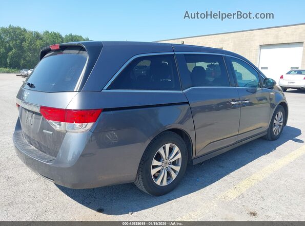 5FNRL5H39HB019203 2017 HONDA ODYSSEY Gray უკანა მარჯვენა